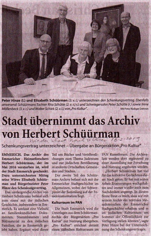thumb Herbets archief na Stadt Emmerich