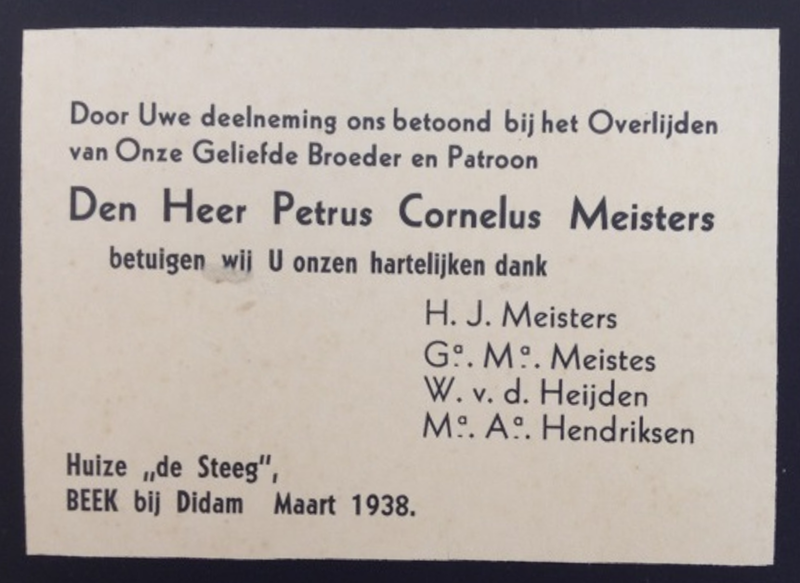 Bestand:1938-02-13 Rouwkaart Peter Meisters (2).png