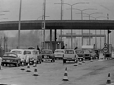 In de jaren 60 was het al erg druk op Bergh Autoweg