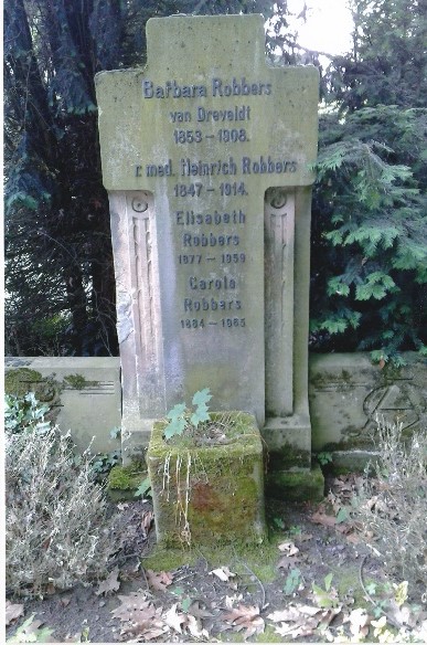 Bestand:Dokter Robbers Elten grafsteen.jpg