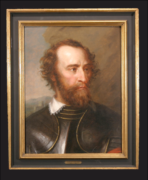 Bestand:Hendrik door Charles Bird King naar Van Dyck ca 1835 .png