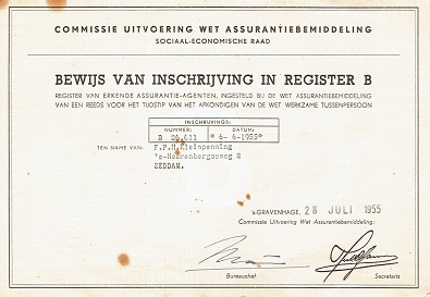 Kleinpenning F 1955 Inschrijving assuradeur.jpg