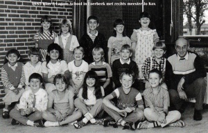 1985 Klas 3 met meester Jo Kox