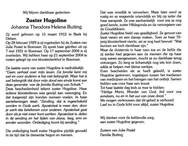 Bidprentje zuster Hugoline Buiting.jpg