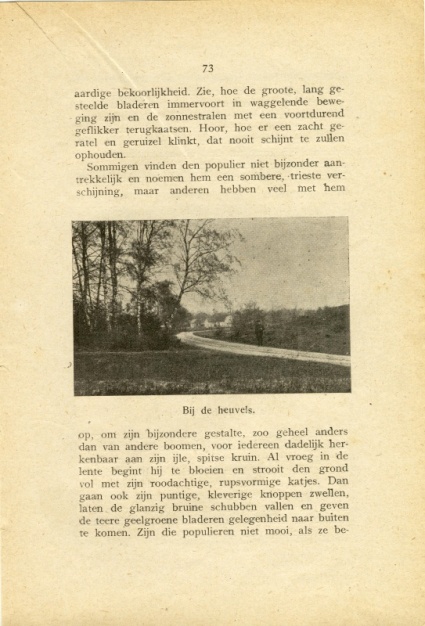 Bij de heuvels blz 73