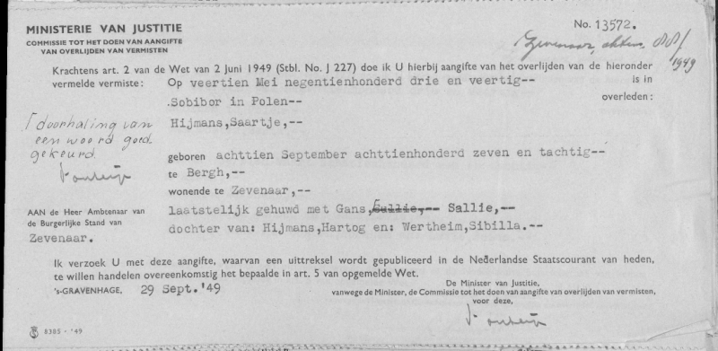 Bestand:Hijmans Saartje 1949 Justitie.png