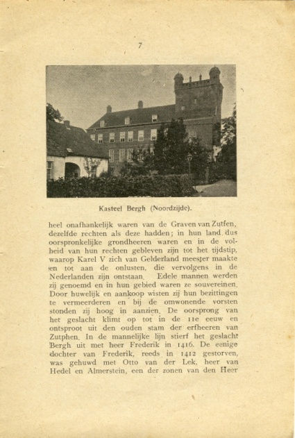 Huis bergh noordzijde Blz 7