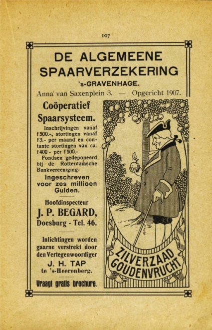 J.Tap vertegenwoordiger spaarverzekeringen blz 107