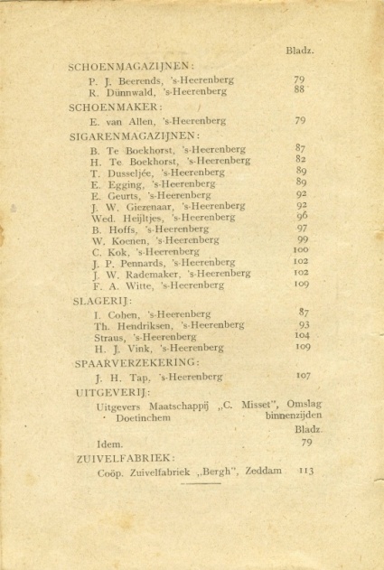 Lijst van adventeerders blz 124