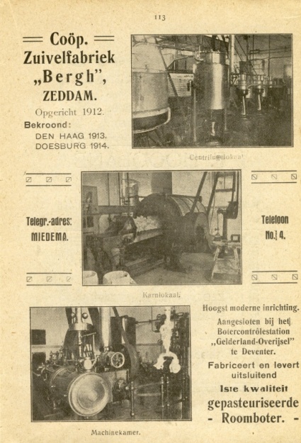 Miedema Zeddam Coop Zuivelfabriek blz 113
