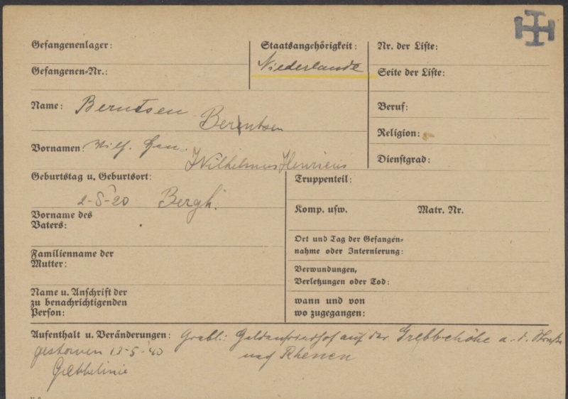 Bestand:Wim Berntsen gevangenenkaart.jpg