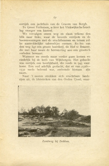 zand weg te Zeddam blz 67